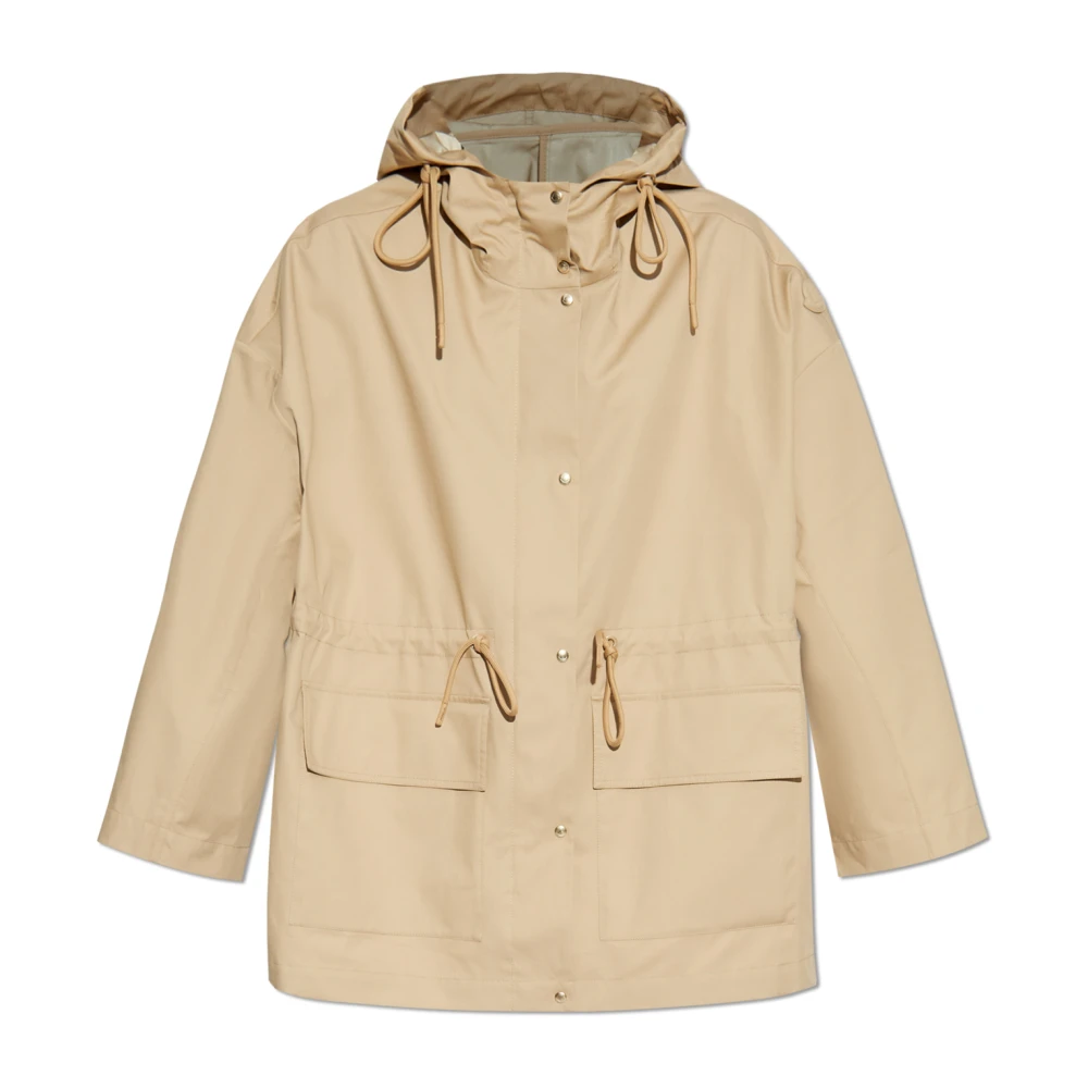 Moncler Capuchonjas Beige Dames