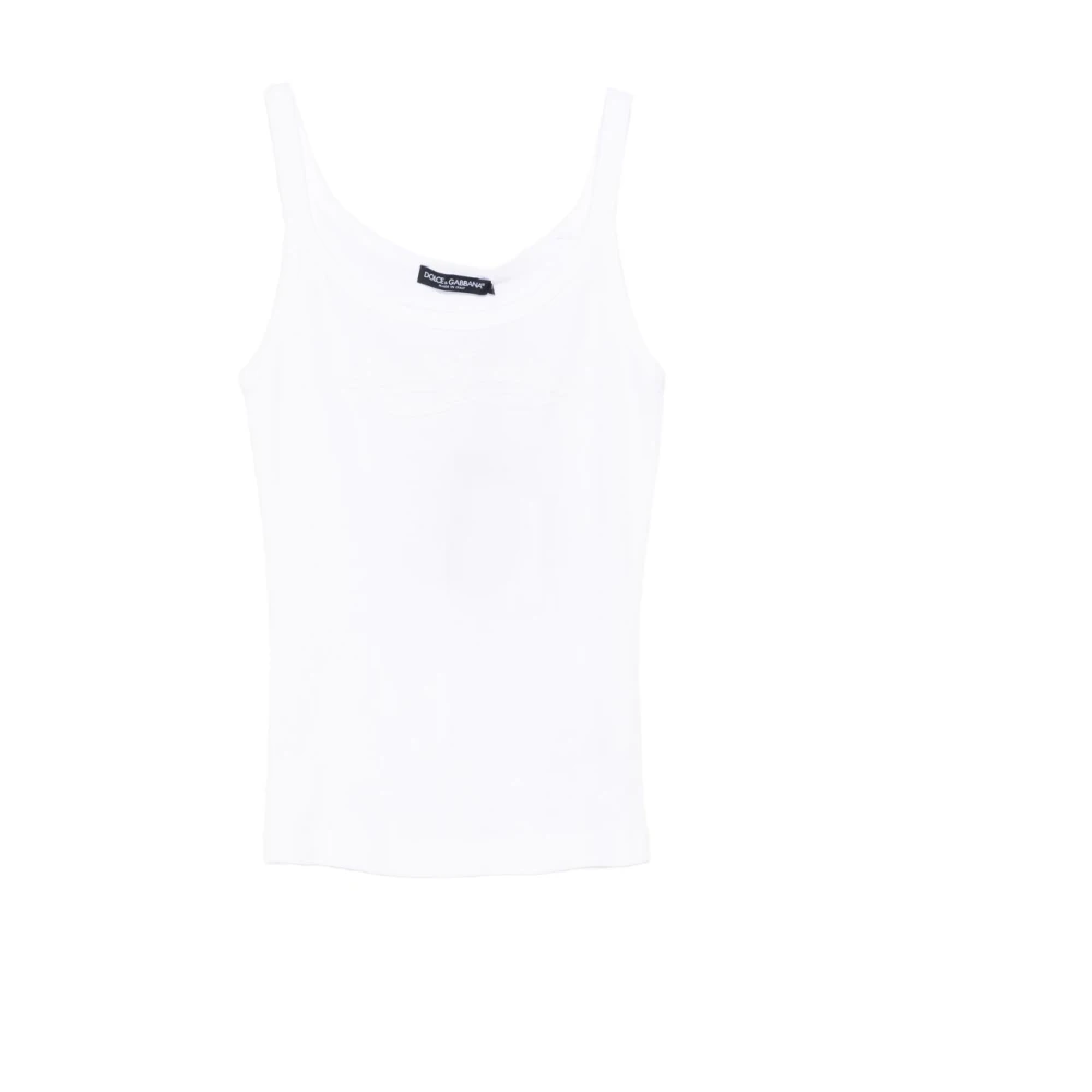 Dolce & Gabbana Donna Bianco Top, Xs, New,