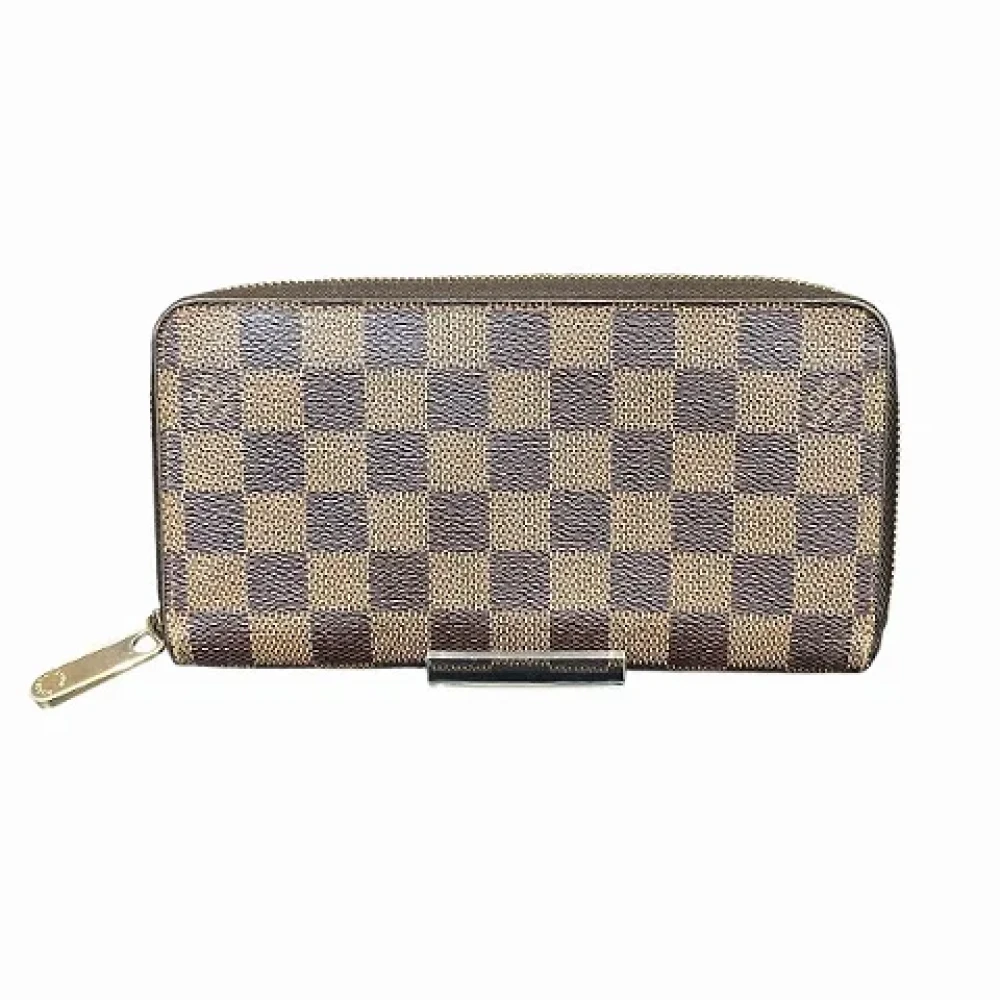 Louis Vuitton Vintage Pre-owned Canvas wallets Brown Dames