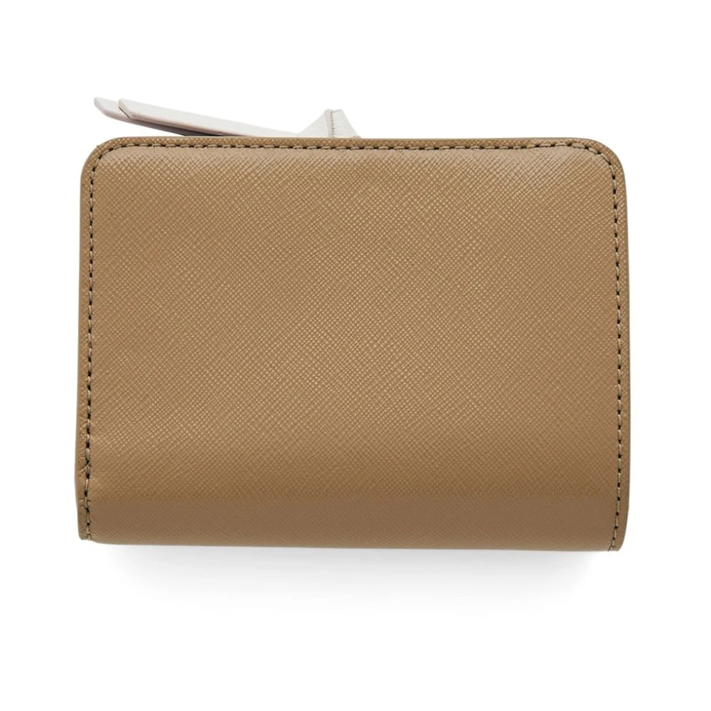 Marc Jacobs Bruine Portemonnee met Meerdere Compartimenten Brown Dames