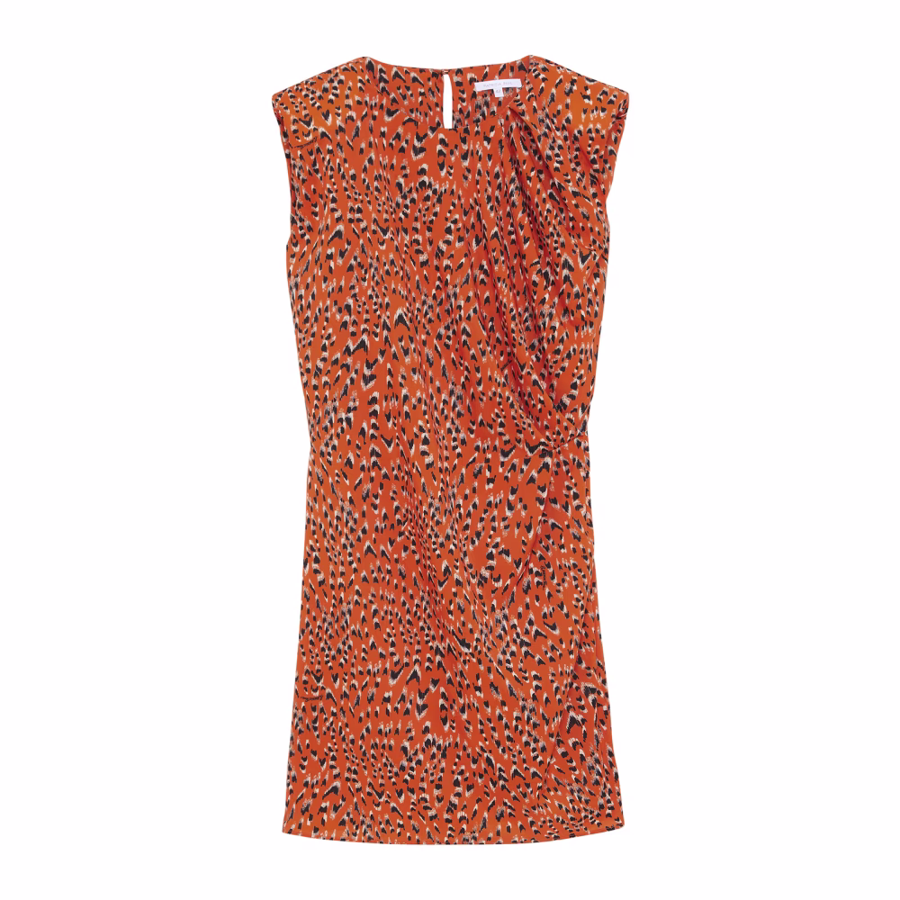 Animal Print Mini Kleid