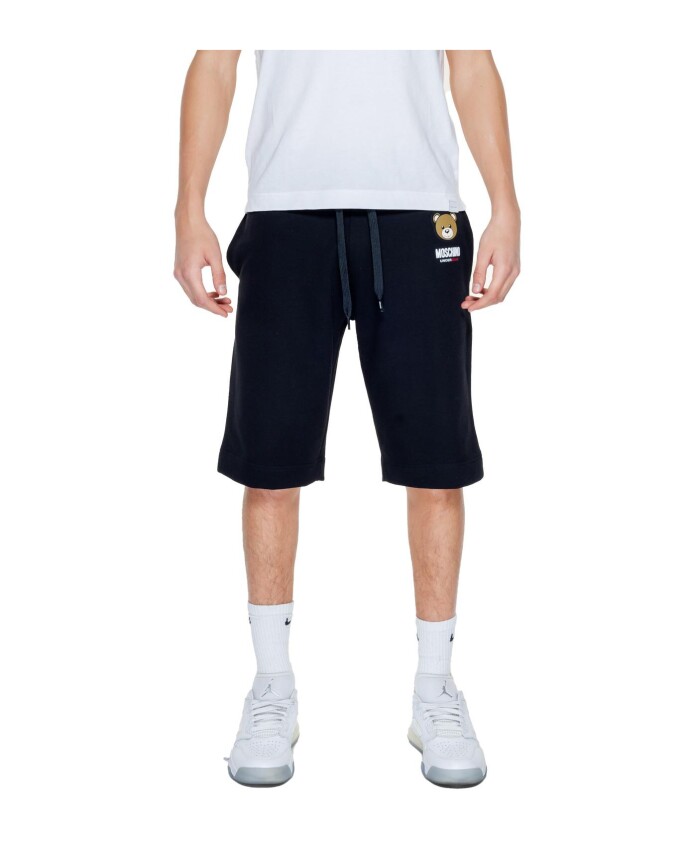black-teddy-bear-casual-shorts