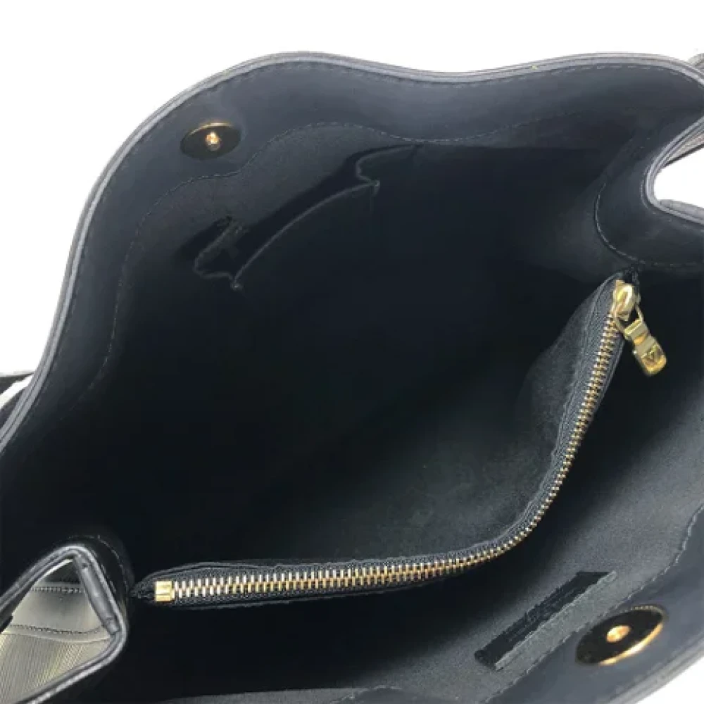 Louis Vuitton Vintage Pre-owned Leather louis-vuitton-bags Black Dames