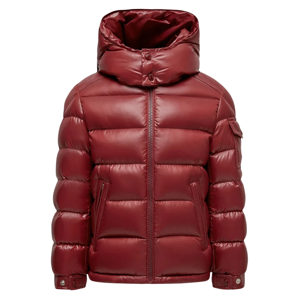 Moncler Unisex Kids Red Down Padded Maya Jacket - Winter Jackets - 4 Y - Kids