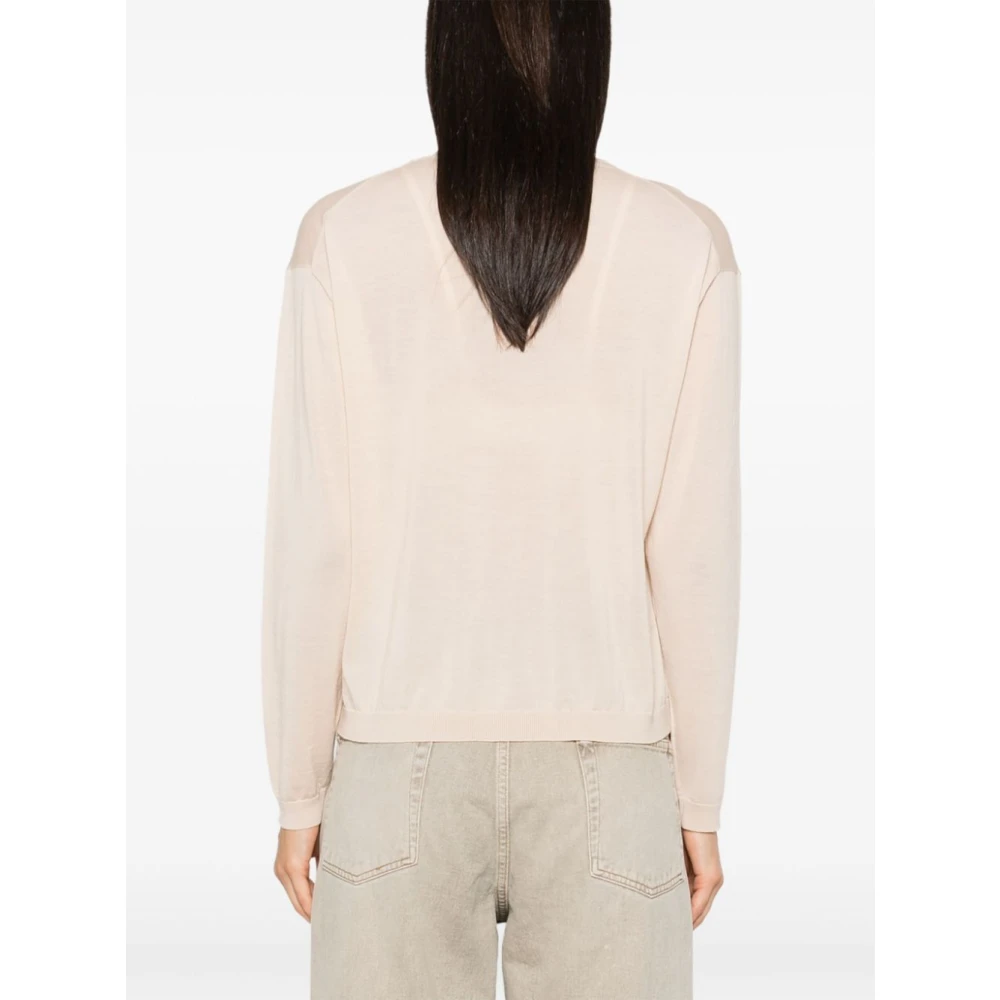 Semicouture Maan Alejandra Stijlvolle Modedress Beige Dames