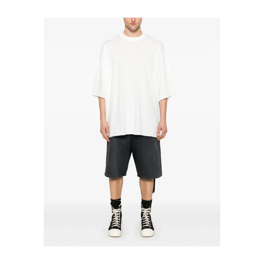 Rick Owens Tommy T-shirt White Heren