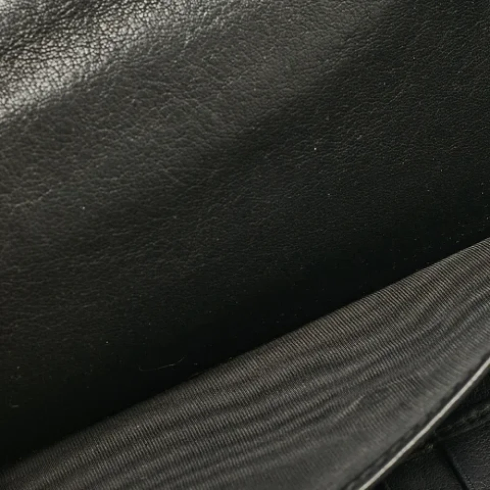 Gucci Vintage Pre-owned Leather wallets Black Dames