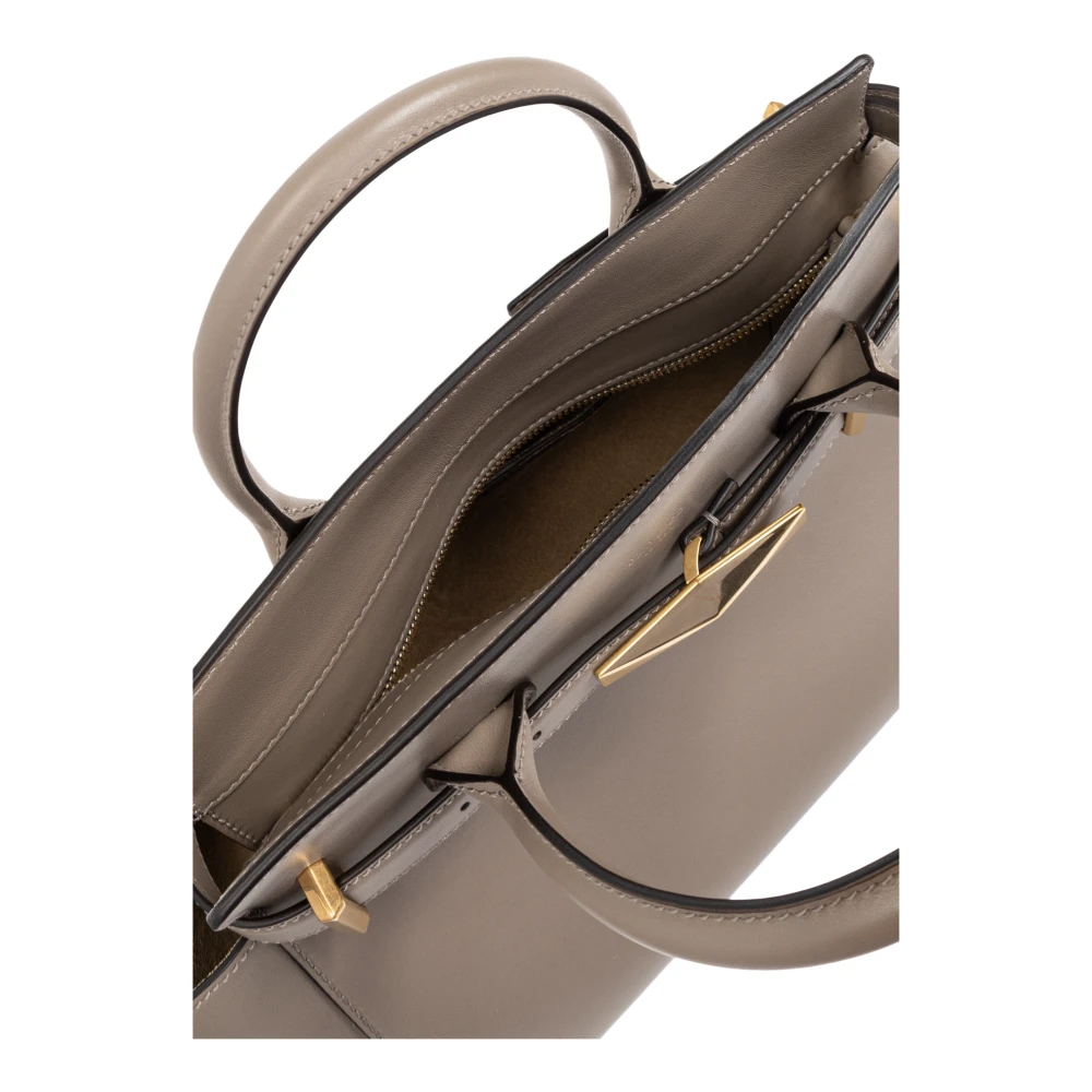 Jimmy Choo Handtas Diamant Klein Beige Dames