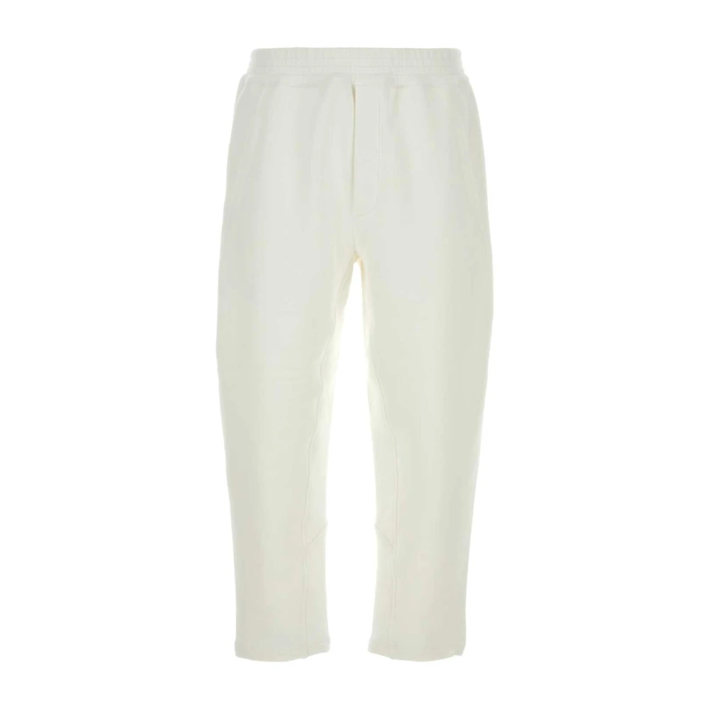 The Row Cropped Trousers White Heren
