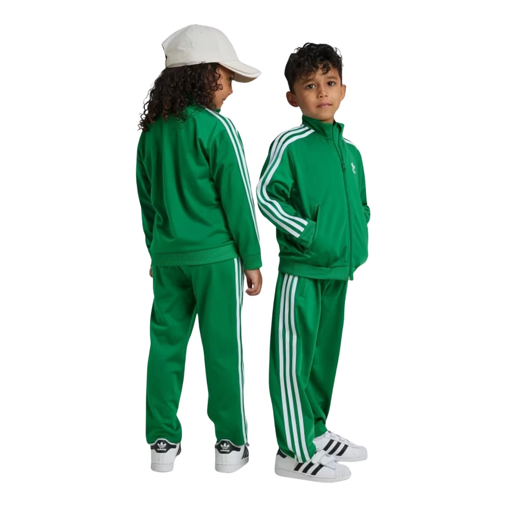 Adidas Originals Grön Firebird Tracksuit Barn Höst Vinter Green, Unisex