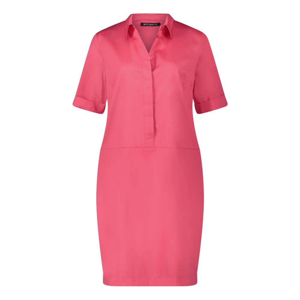 Betty Barclay Knoopsluiting Jurk Pink Dames