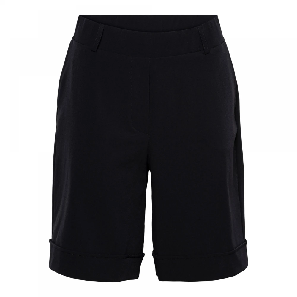 &Co Woman Shorts courts en jean Black Dames