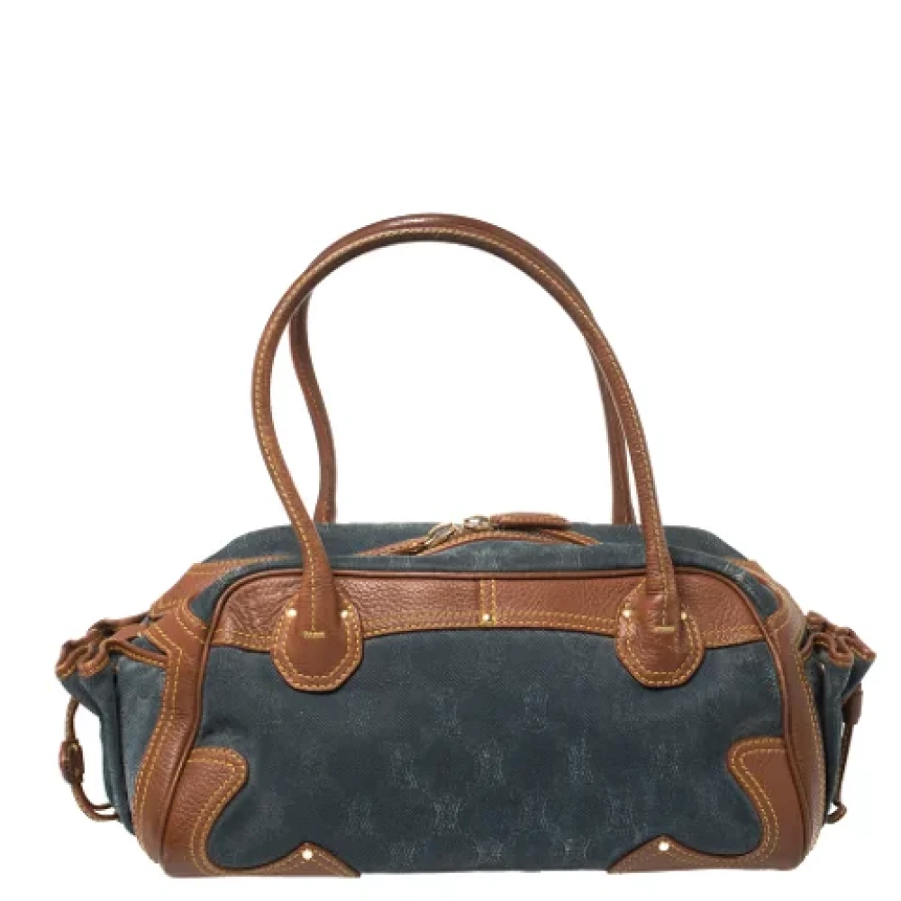 Celine Vintage Pre-owned Denim celine-bags Blue Dames