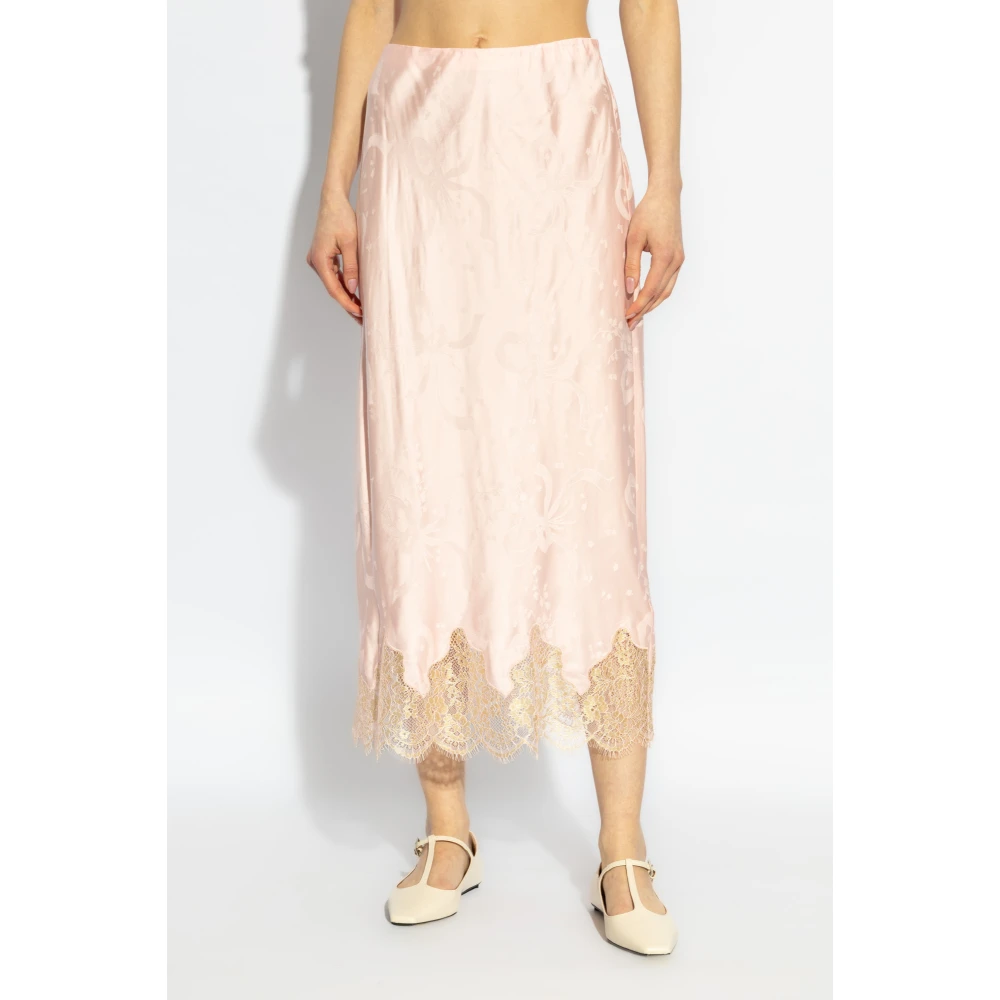 Loveshackfancy Rok Malina Pink Dames