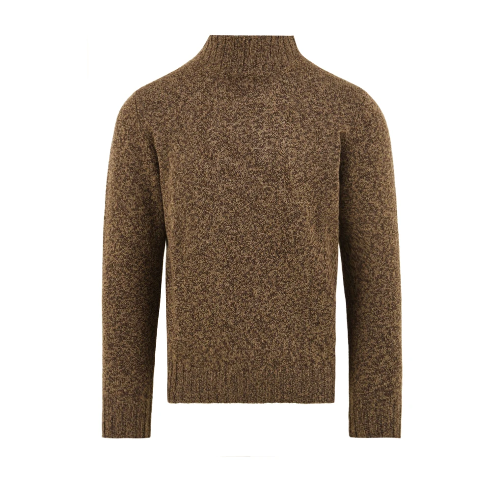 Filippo De Laurentiis Brown Turtlenecks, Male, L, Turtleneck Jumper