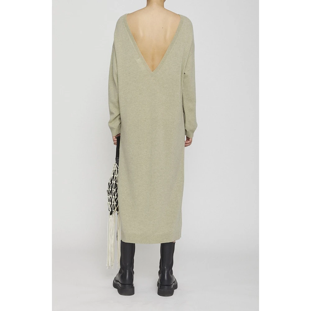 Remain Birger Christensen Valcyrie Open-Back Jurk Green Dames