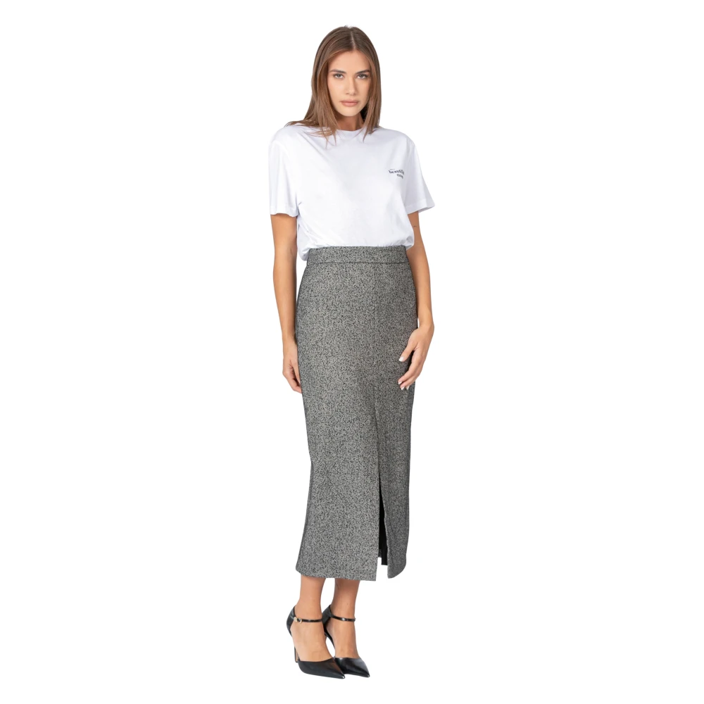Kocca Women's White T-Shirts, Xs, Classic Round Neck Long T-Shirt