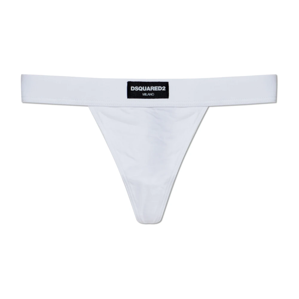 Dsquared2 Donna Bianco Mutande, 2XL, New,
