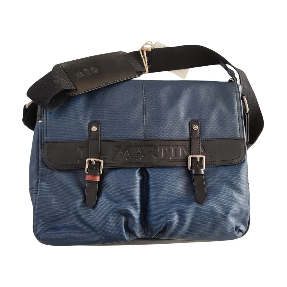 La Martina Women's Blue Shoulder Bags, One Size, Unisex Messenger Bag Work