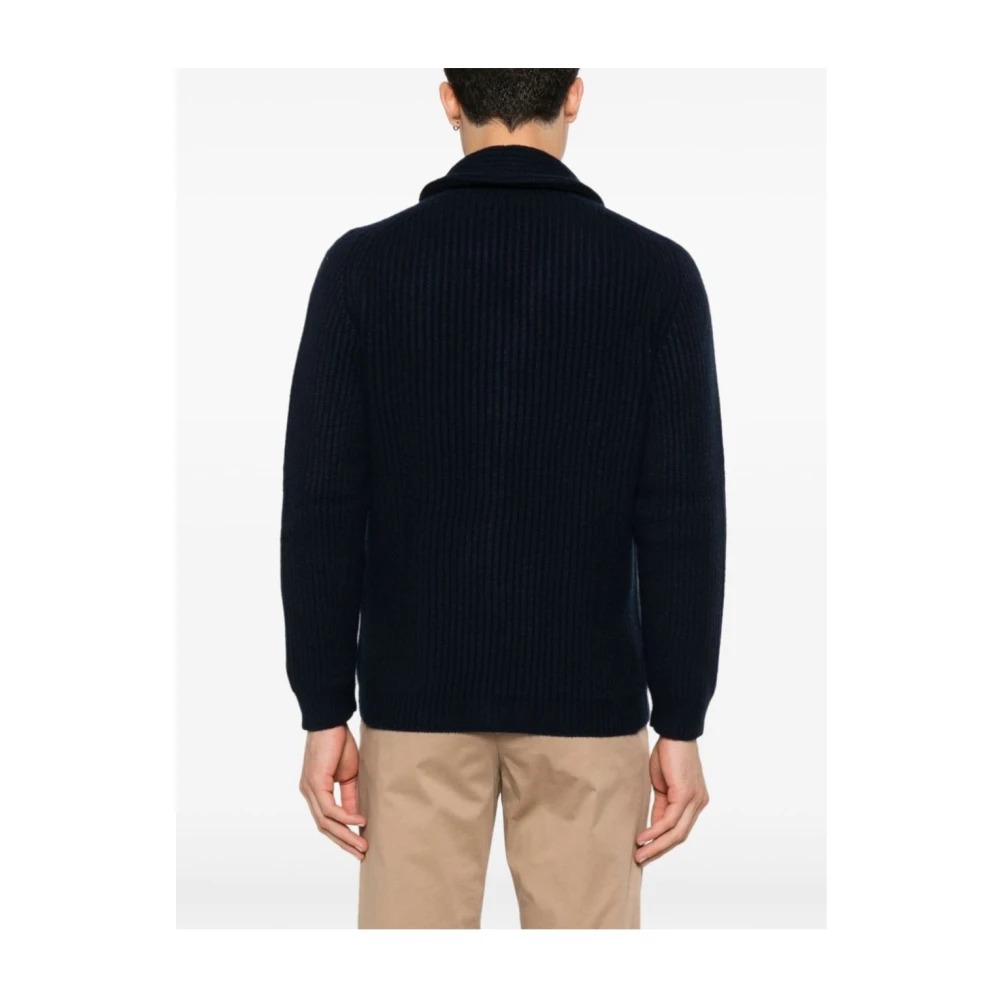 Fedeli Blauwe Winterjas Blue Heren