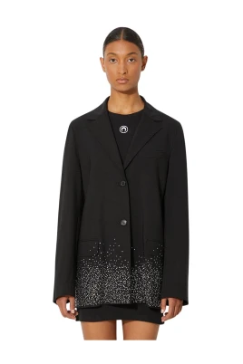 Crystal Hem Blazer