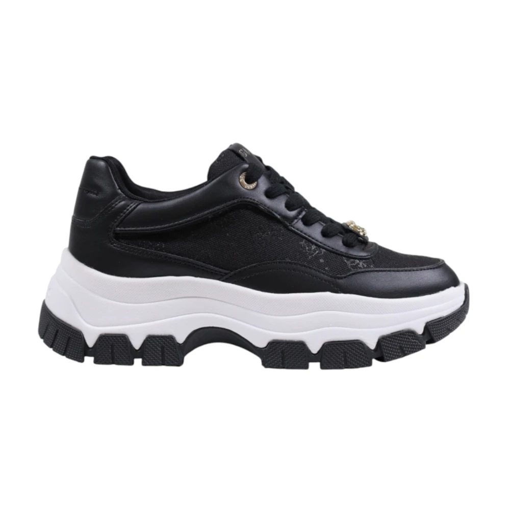 Guess Women's Black Sneakers, 6 Uk, Berrett2 Sneaker