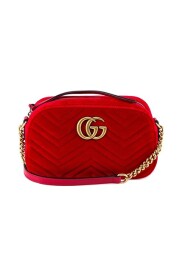 Gucci - 4476329QIBT6433 - Marmont velvet small shoulder bag