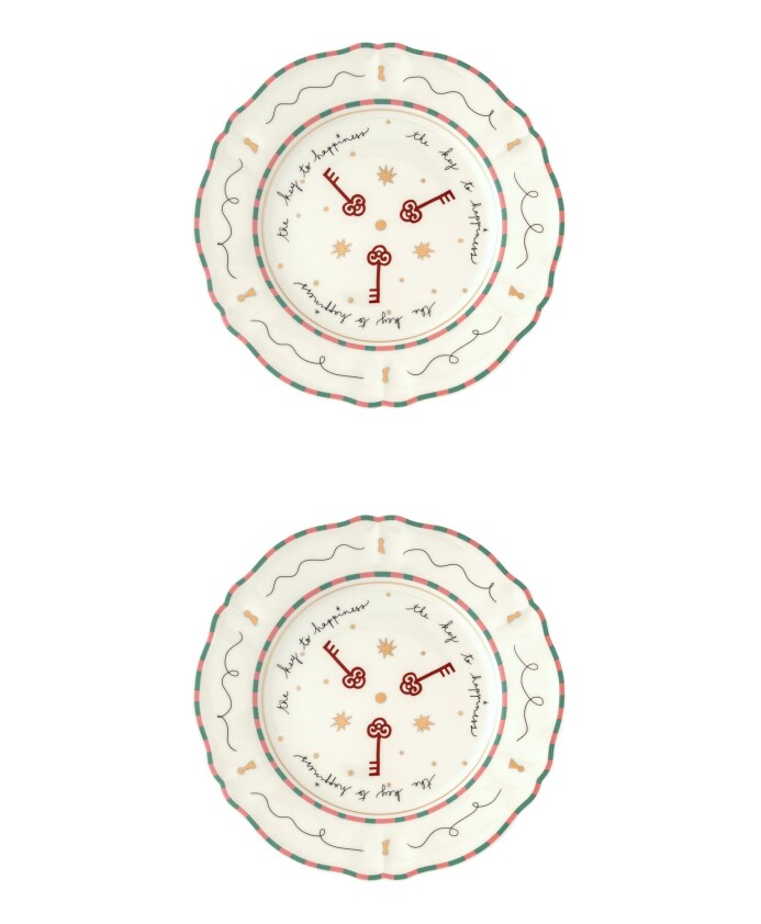 assiette-plate-avec-cles