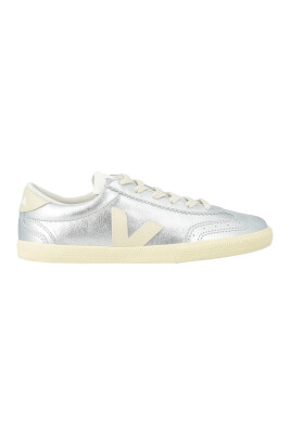 sneaker-volley-argent-organique