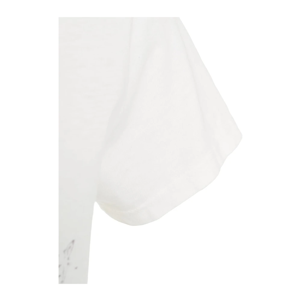 Mother Witte T-shirt 'The Boxy Goodie' White Dames