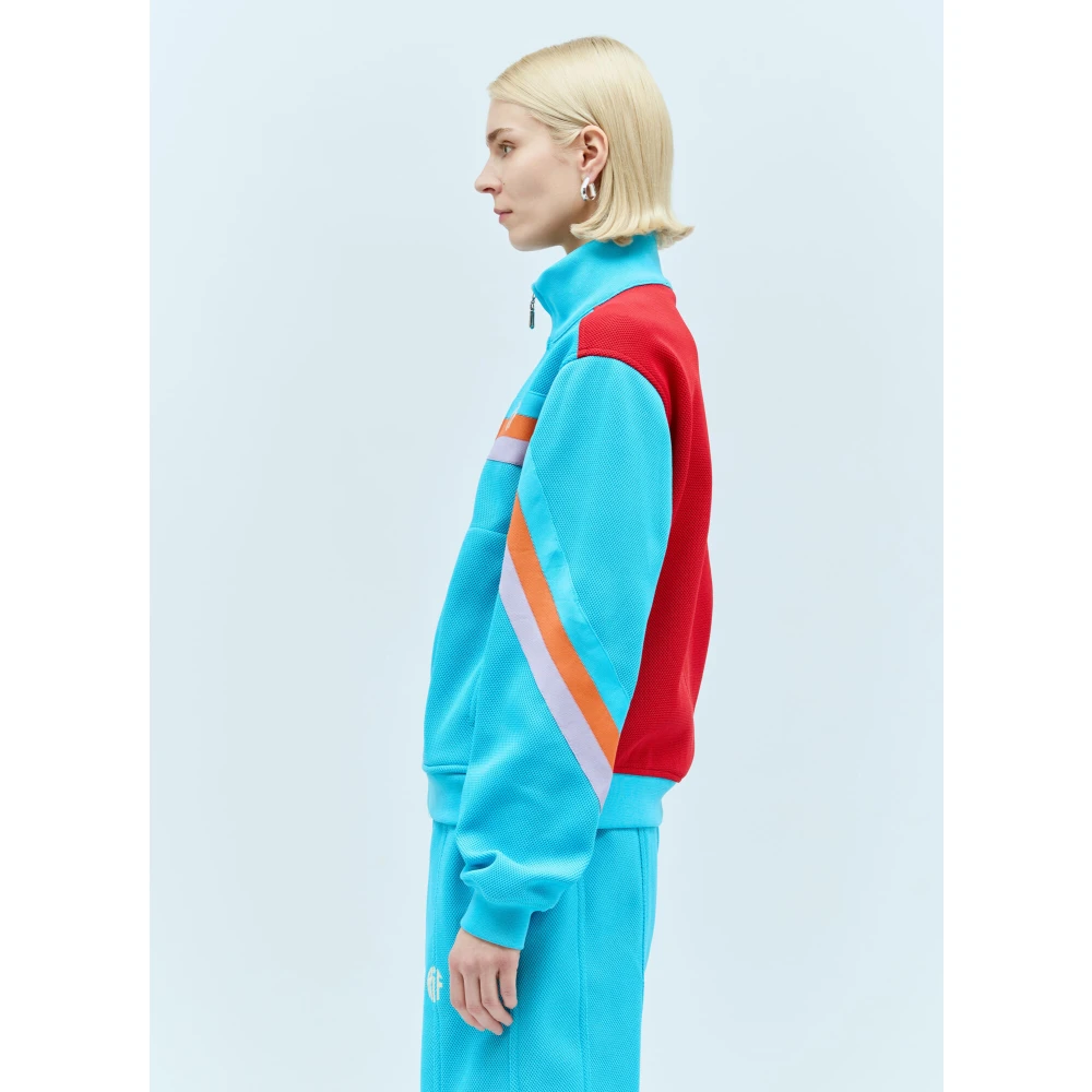 Reward If Found Geborduurd Track Jacket Blue Dames