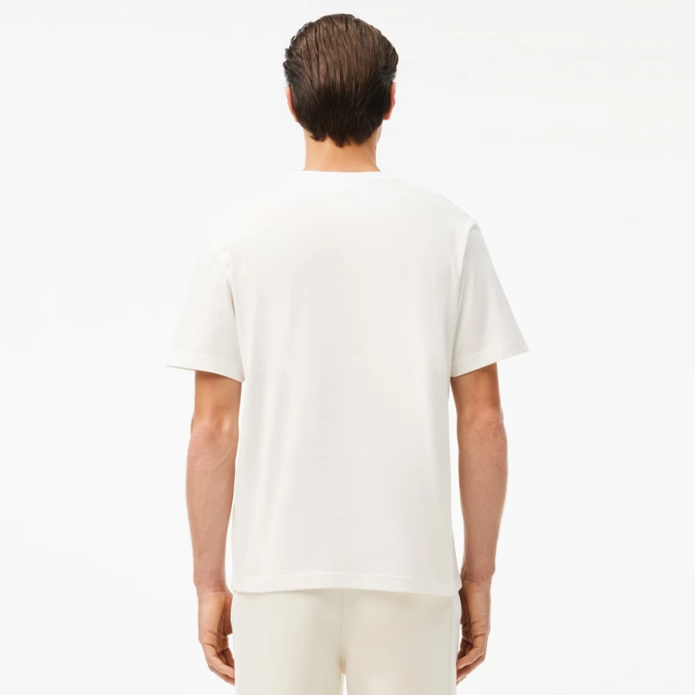 Lacoste Heren Tee voor Casual Stijl White Heren