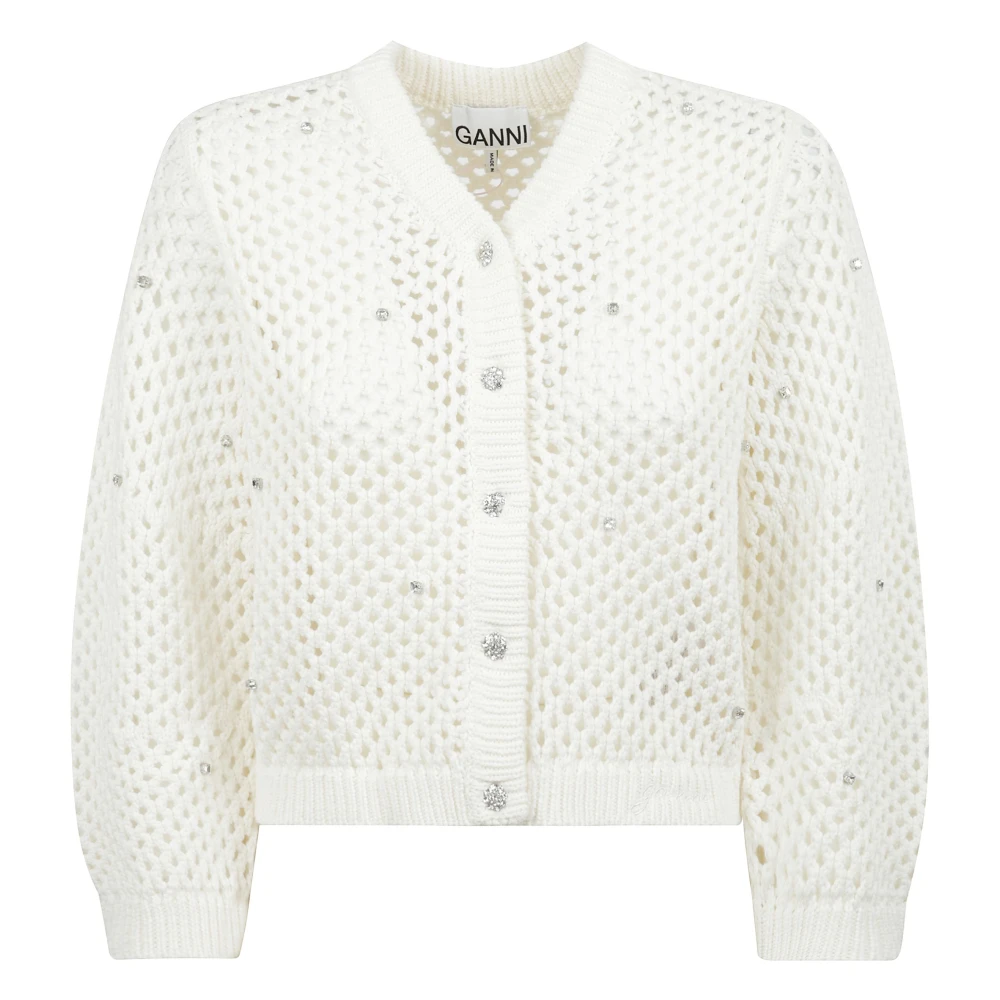 Knitwear > Cardigans - - Ganni - Modalova