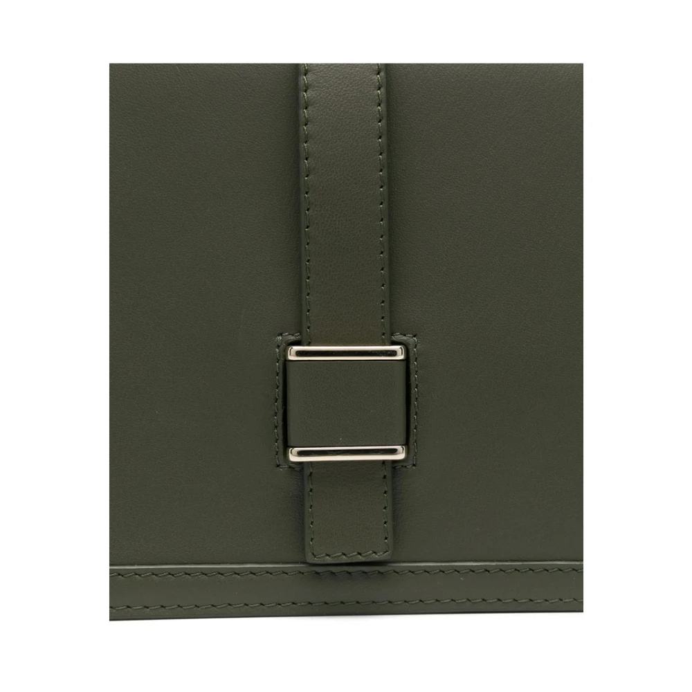 A.p.c. Khaki Foldover Schoudertas met Partition Green Dames
