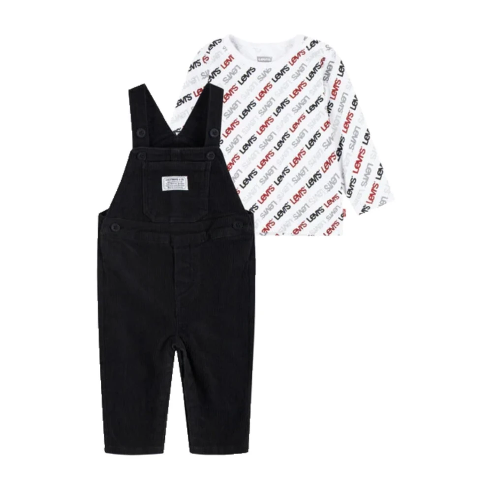 Levi's Corduroy Overall Set Multicolor, Flicka