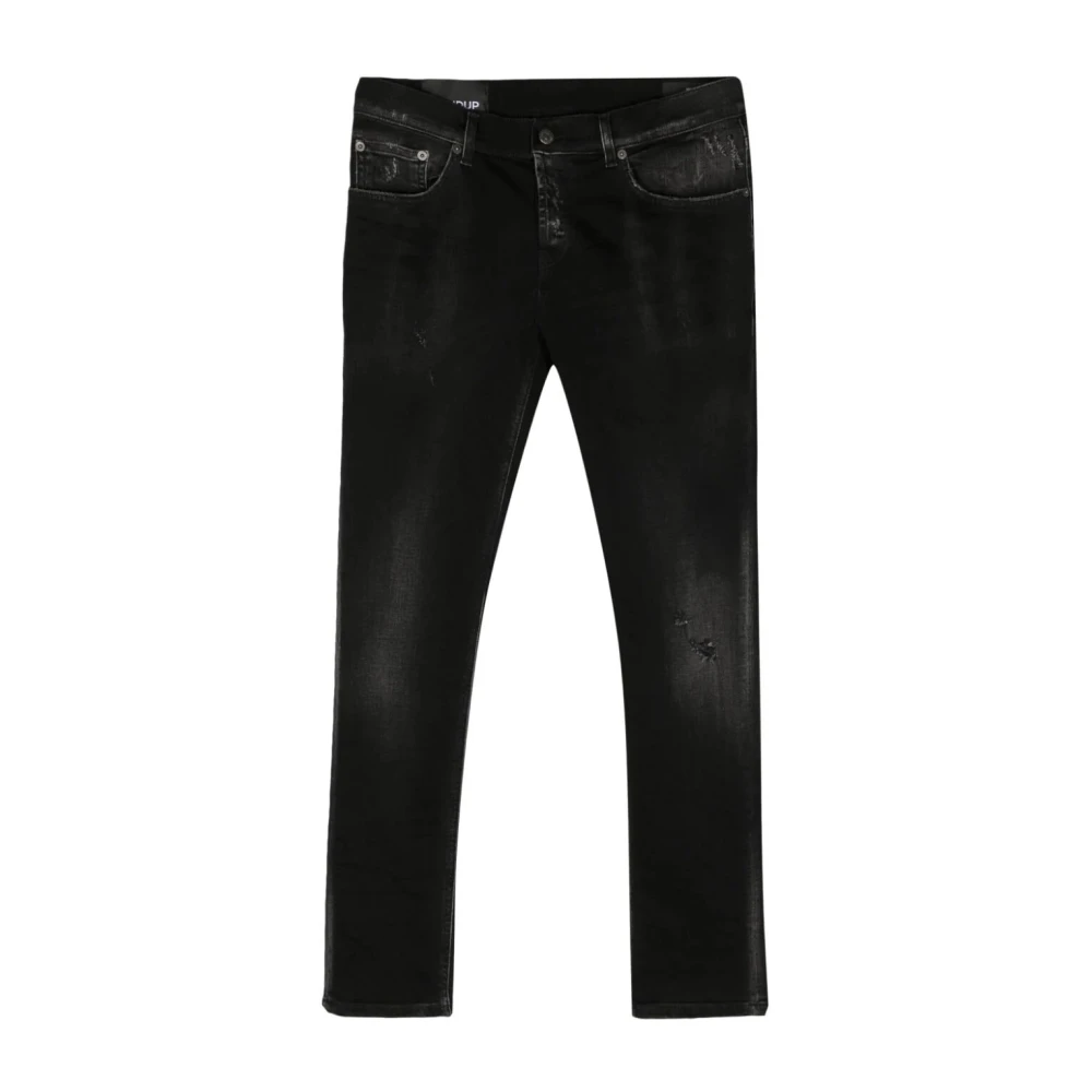 Dondup Klassieke 5-Pocket Jeans Black Heren