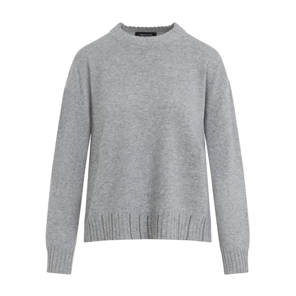 Knitwear > Round-neck Knitwear - - Fabiana Filippi - Modalova