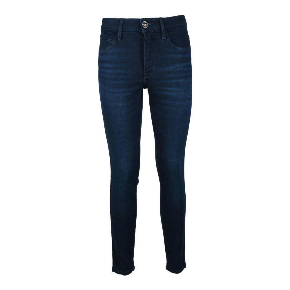 Guess Women's Blue Skinny Fit Jeans,, Cotton Blend Spandex Jeans W30 L29
