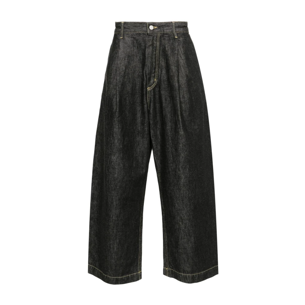 Studio Nicholson Zwarte Jeans voor Mannen Black Heren