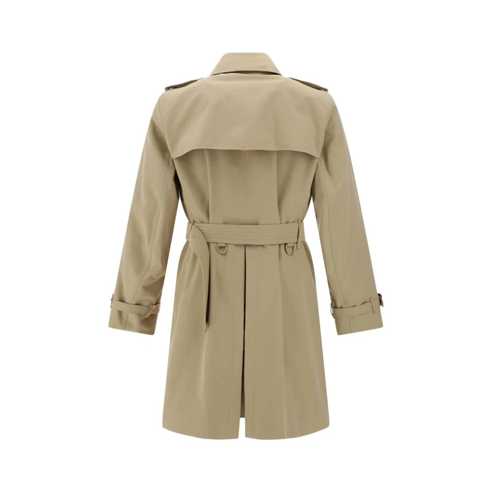Burberry Klassieke Katoenen Trenchcoat Beige Heren
