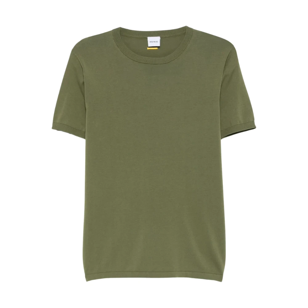 Aspesi - Tops > T-Shirts - Green - Aspesi - Modalova