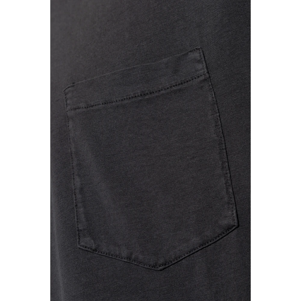 Officine Générale Zak T-shirt Black Heren