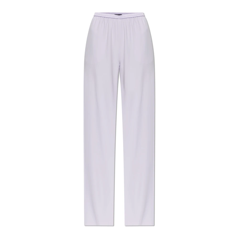 Emporio Armani , Damen, Hosen, Lila, M 