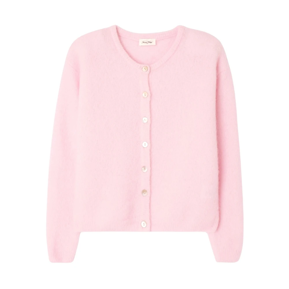American Vintage Damen Rosa Strickwaren, Lgröße: