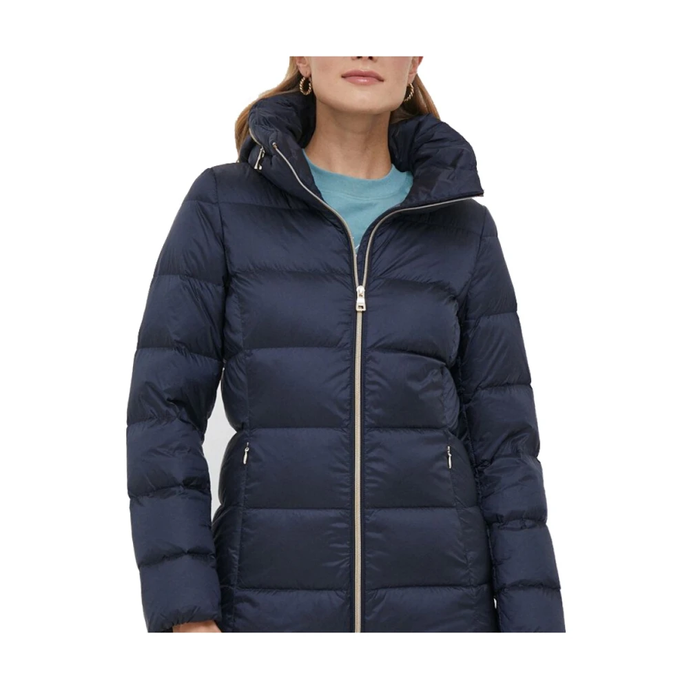 Geox Ademende Polyester Jas Charlene W3626E T2562 Blue Dames