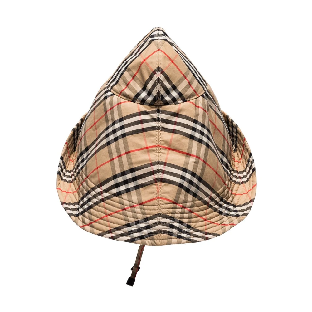 Burberry Geruite regenhoed 100% katoen Italië Multicolor Unisex