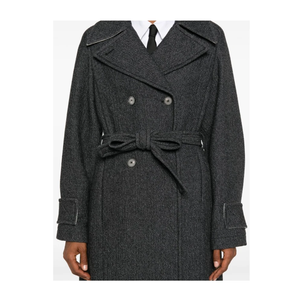 Tela Stijlvolle Jassen voor Modieuze Look Gray Dames