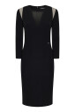 robe-noire-col-v-decoupee