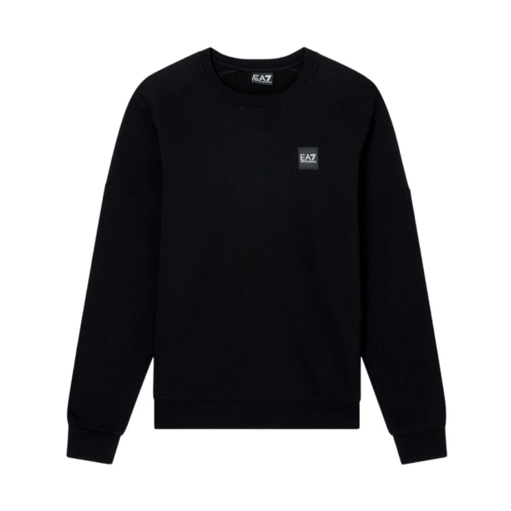 Emporio Armani Ea7 Homme Noir Sweatshirts Et Sweats À Capuche, Taille: 3XL 7M000902af13512