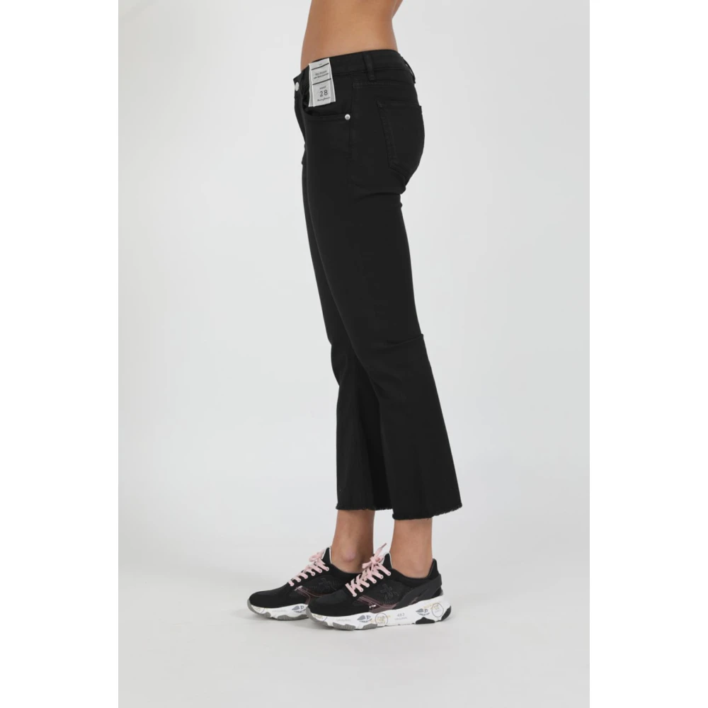 Re-Hash Monica-Z Cropped Jeans Black Dames